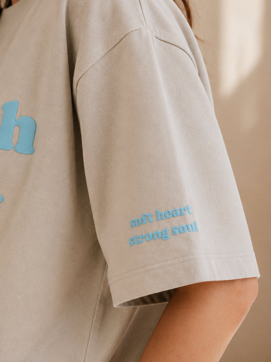 EMPATH ENERGY TEE QUIET STONE GREY