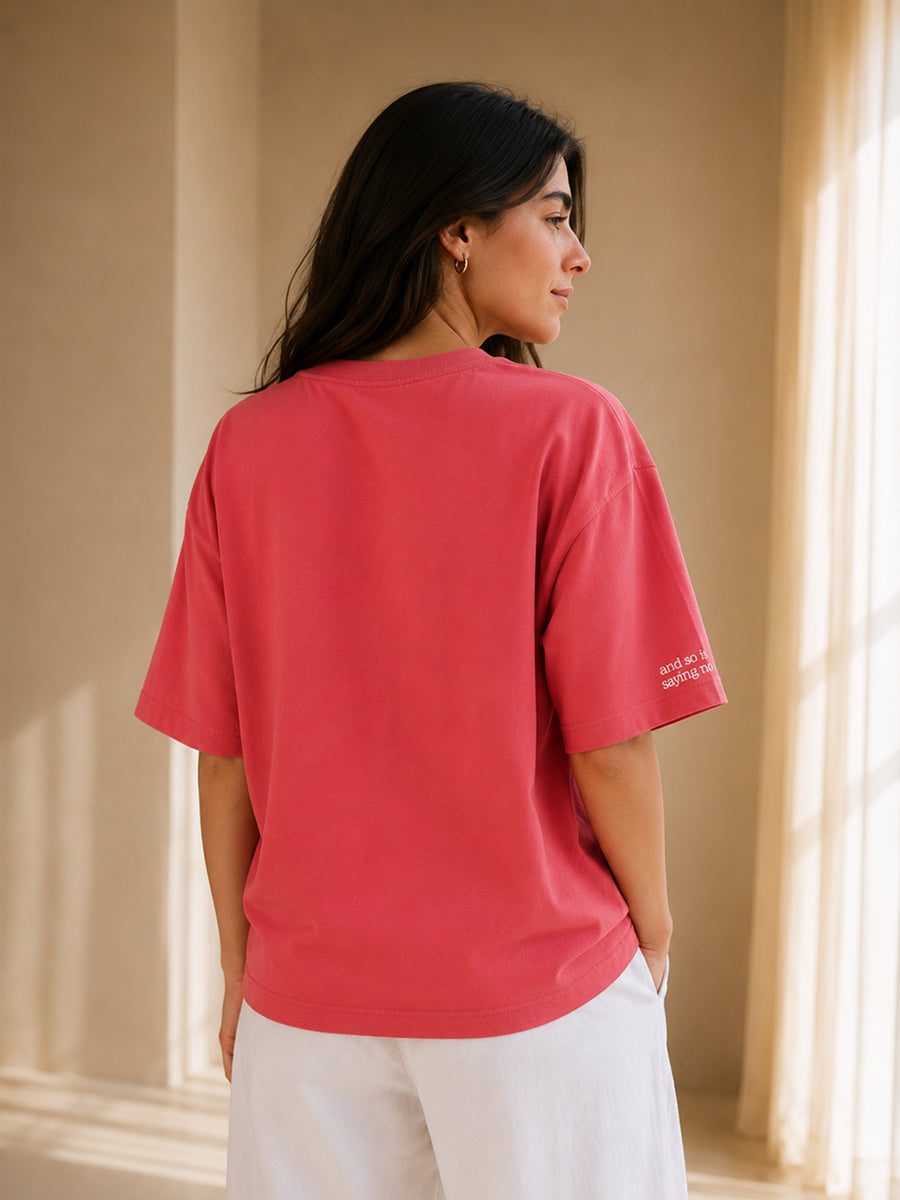 KINDNESS IS COOL TEE ROSE PINK