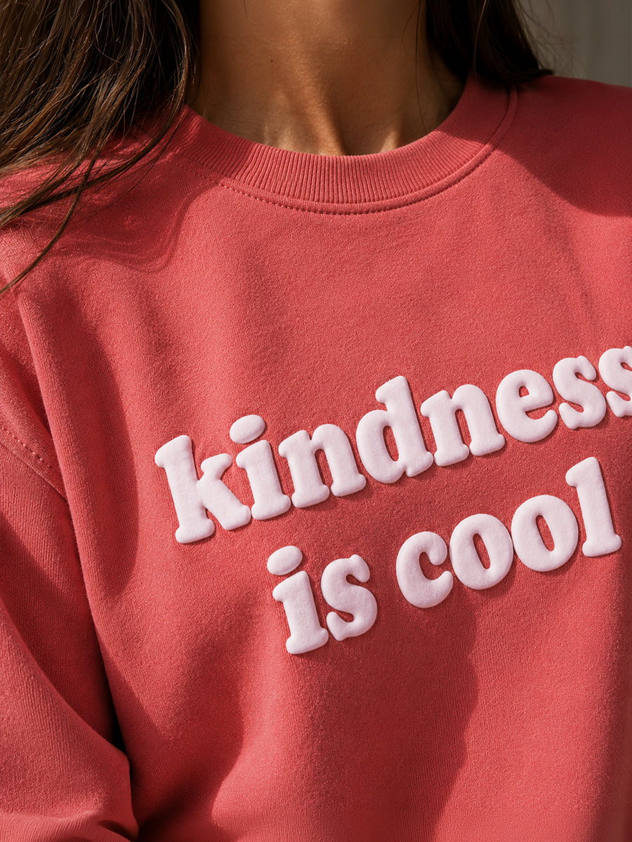 KINDNESS IS COOL TEE ROSE PINK