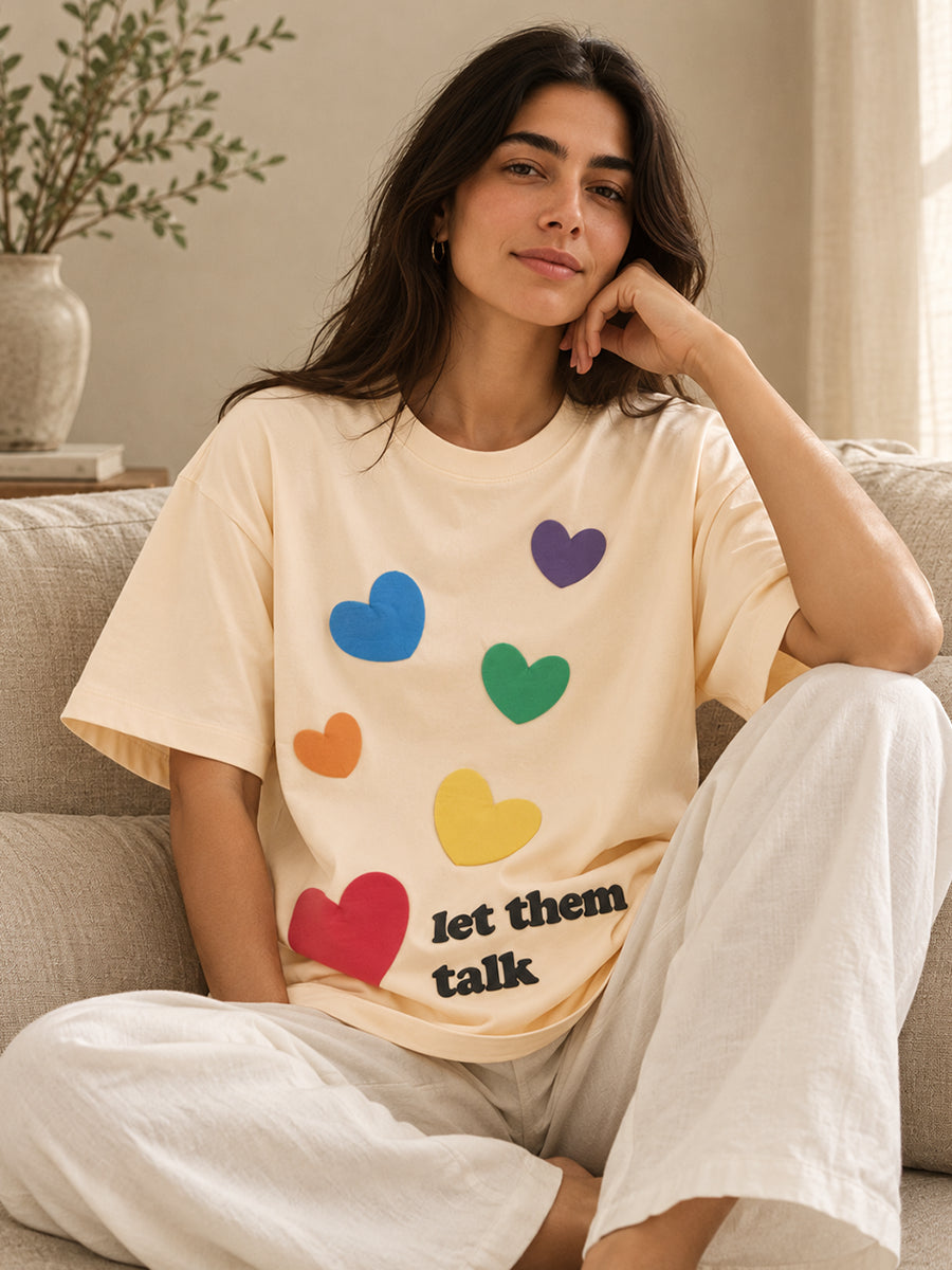 LET THEM TALK TEE MORNING CREAM