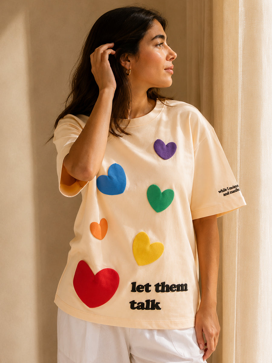 LET THEM TALK TEE MORNING CREAM