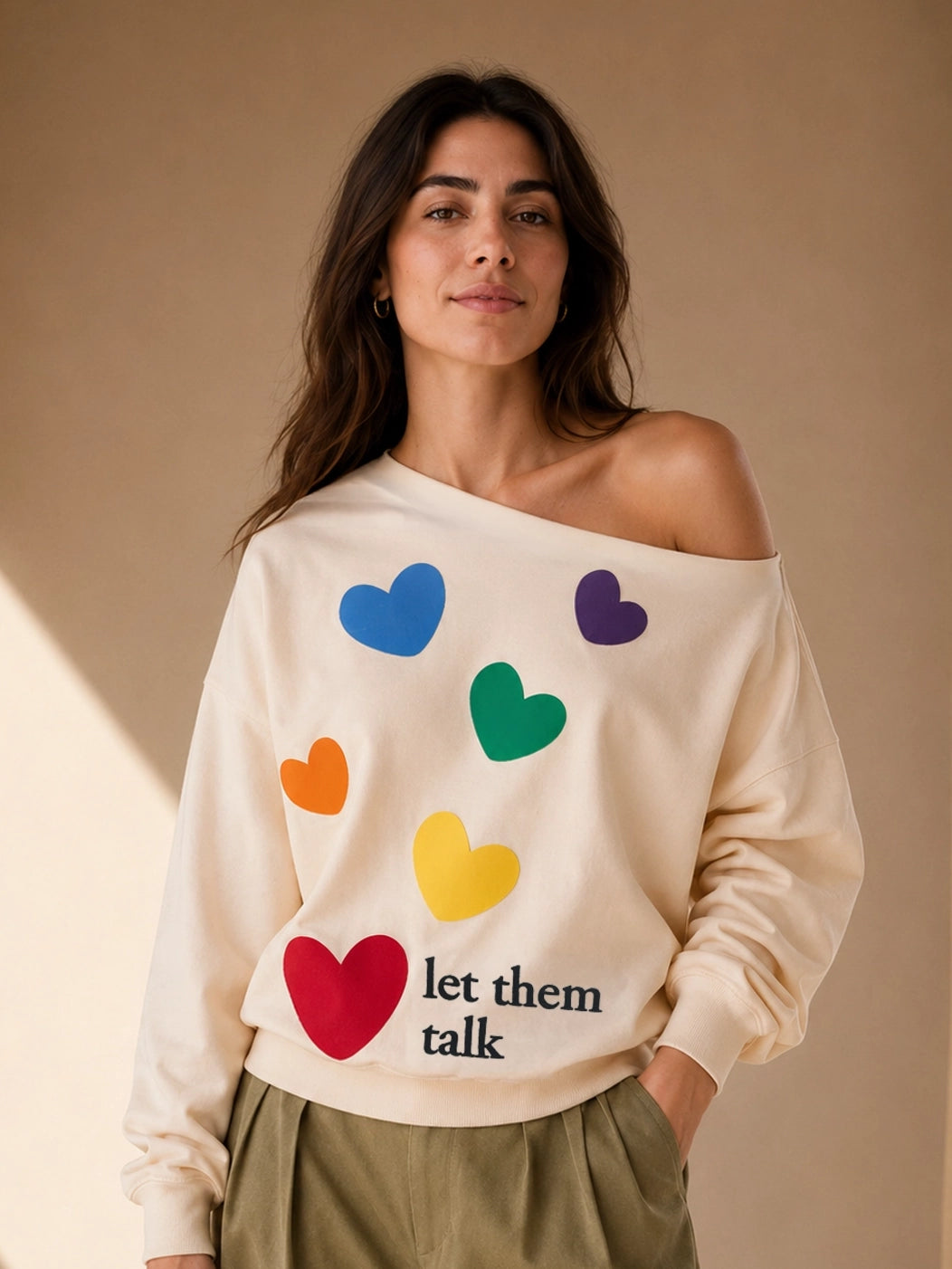 LET THEM TALK SLASH TOP MORNING CREAM
